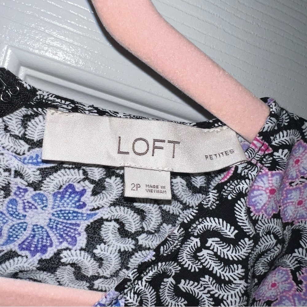 ❤️3/$15 Loft Women Midi Dress - Picture 3 of 4